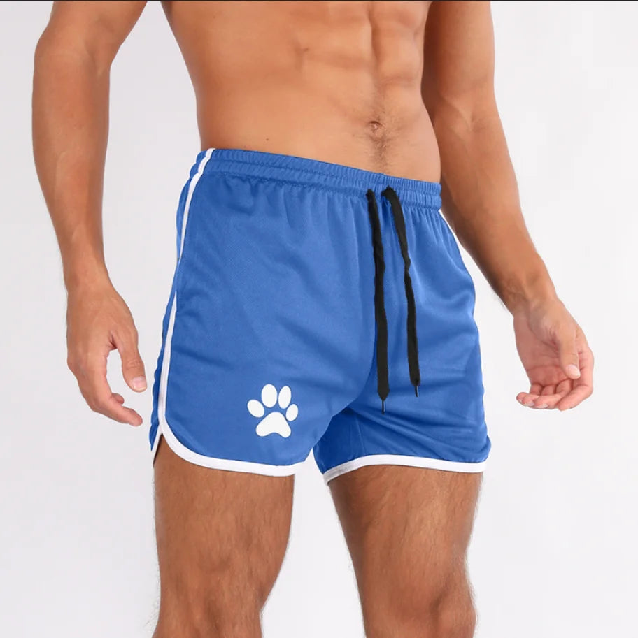Unisex Breathable Mesh Gym Shorts Polyester For Running And Workout