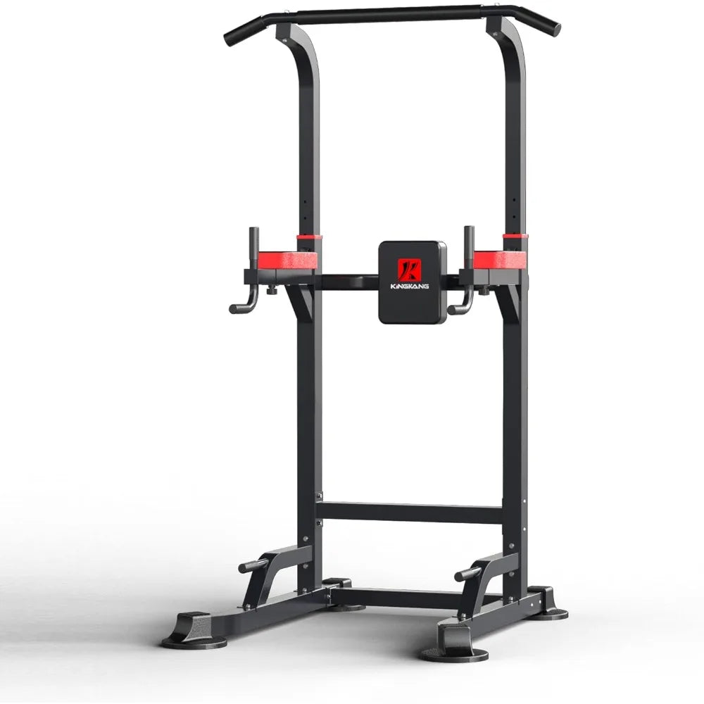 Power Tower Dip Station Workout equipment Pull up Bar for Home Gym Adjustable Height Strength Training Fitness Excercise