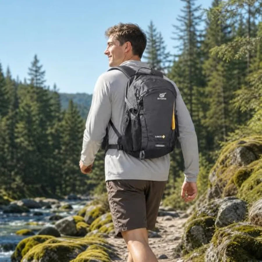 Small Hiking Backpack, 20L Lightweight Travel Backpacks Hiking Daypack for Women Men