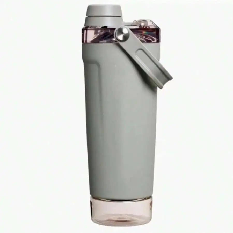 17oz 304 Stainless Steel Insulated Shaker Bottle With Portable Handle Leak Proof For Gym Sports Outdoor