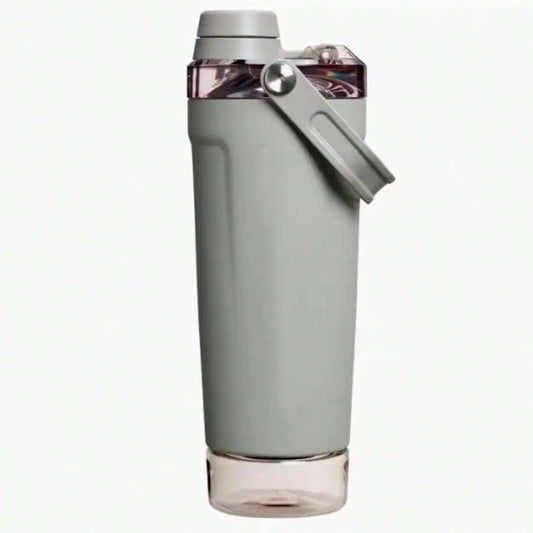 17oz 304 Stainless Steel Insulated Shaker Bottle With Portable Handle Leak Proof For Gym Sports Outdoor