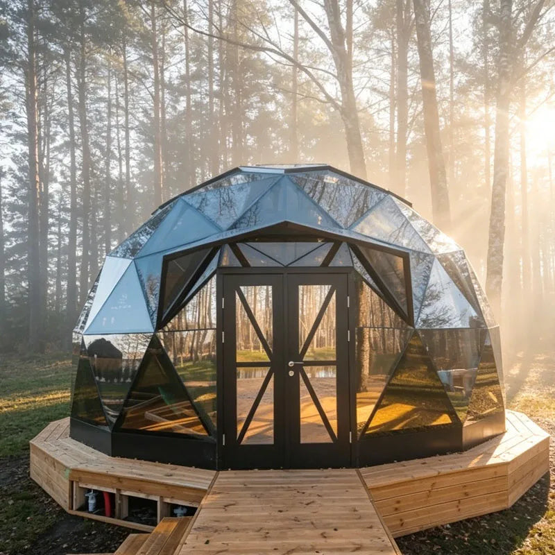 Outdoor Bubble Dome House Luxury Glamping Tent for Resort Camping Stargazing Accommodation Customizable