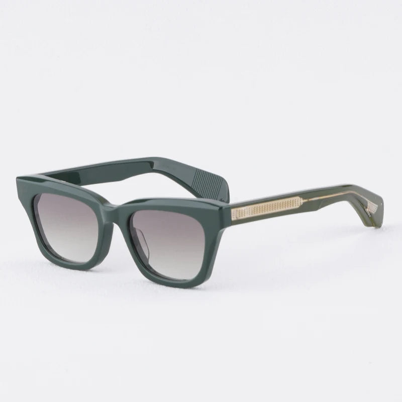 JMM DEALAN-EPOXY Limited Edition Square Women Sunglasses Vintage Craft  Eyeglasses Acetate High Quality Uv400 Glasses With Rivet