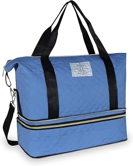Geestock Expandable Travel Duffle Bag Large Capacity Luggage Bag Lightweight Gym Tote Bags Portable Weekender Overnight Bag