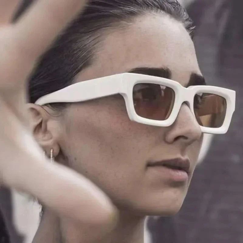 Classic Square Sunglasses Women Men Brand Vintage Trend Male Sun Glasses Luxury Shades Designer Punk Driving Eyeglasses UV400