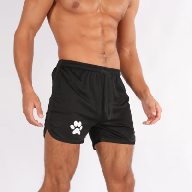 Unisex Breathable Mesh Gym Shorts Polyester For Running And Workout
