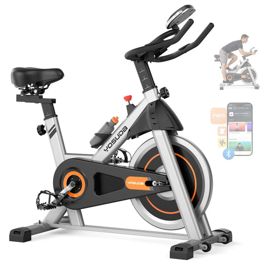 YOSUDA Exercise Bike Magnetic Indoor Cycling With Exclusive App