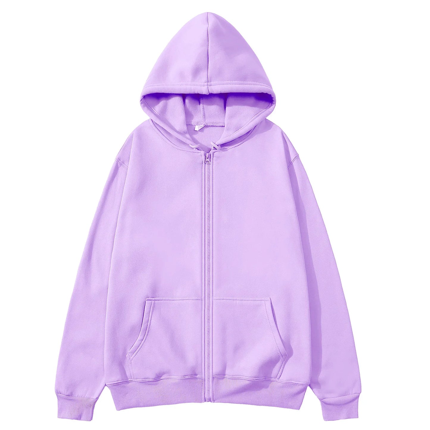 Zipper Hoodies Autumn Winter Men's New Long Sleeve Hooded Sweatshirt Fashion Casual Male Outfit Sportwear Loose Fit Clothes
