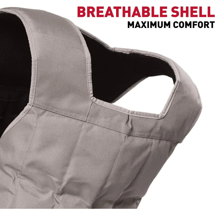 Adjustable Weight Vest for FullBody Strength Training and Cardio Workouts: Ideal for Home Gym Outdoor Fitness and Athletic Cond