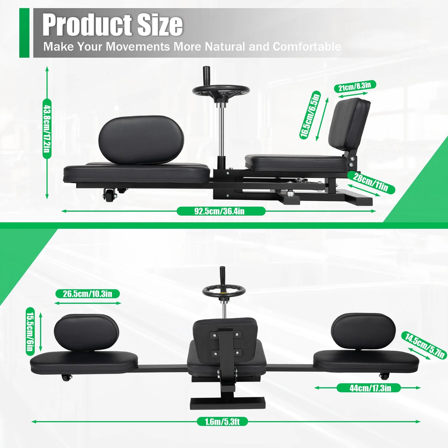 Leg Stretcher Machine 3 Bar Heavy Duty For Gymnastics Flexibility