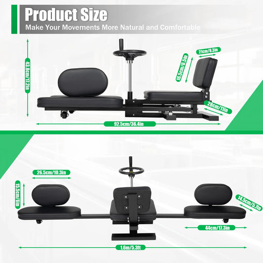 Leg Stretcher Machine 3 Bar Heavy Duty For Gymnastics Flexibility