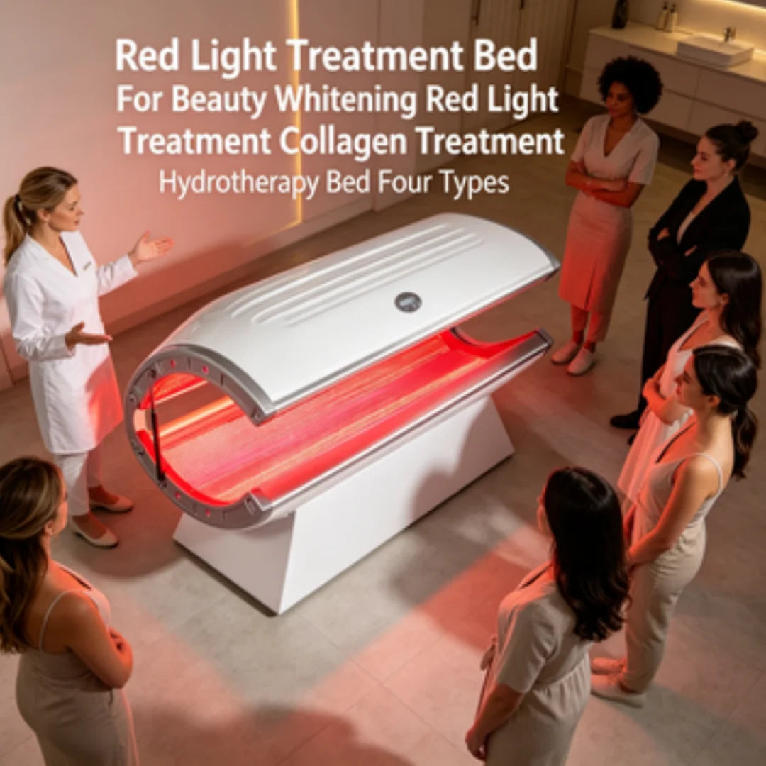 Red Light Treatment Bed For Beauty Whitening Red Light Treatment Collagen Treatment Hydrotherapy Bed Four Types Of Phototherapy