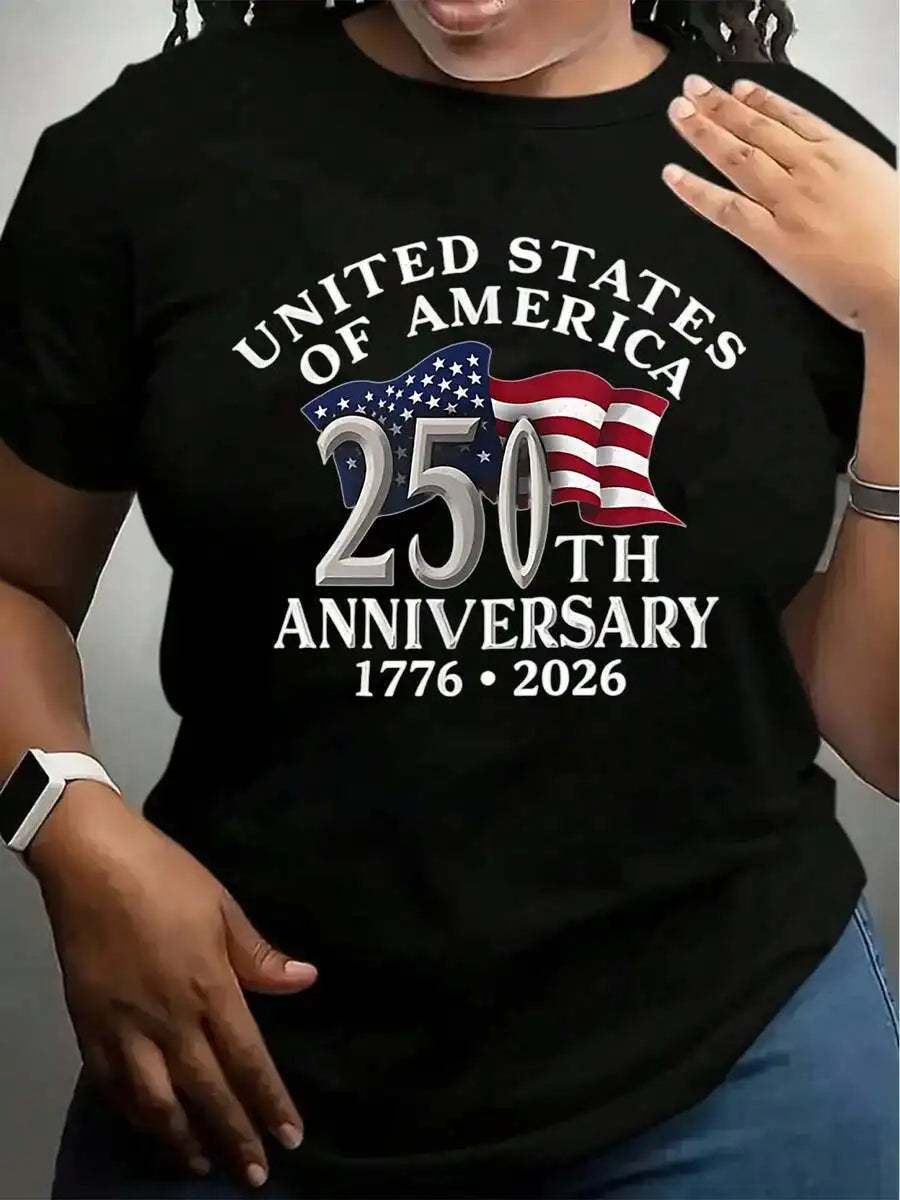 USA Patriotic Unisex Shirt With American Flag Graphic
