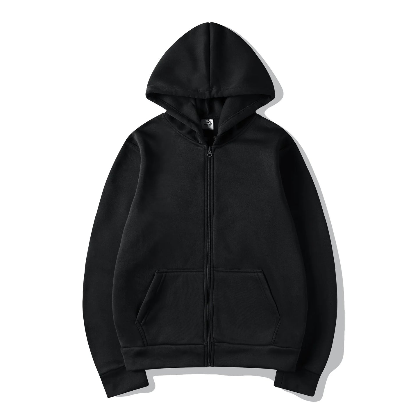Zipper Hoodies Autumn Winter Men's New Long Sleeve Hooded Sweatshirt Fashion Casual Male Outfit Sportwear Loose Fit Clothes