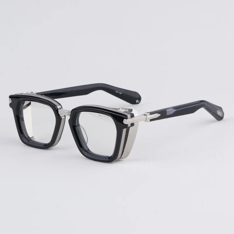 JMM Retro Thick Frame Square 10th Anniversary Limited Sunglasses Designer Tortoiseshell UV400 Vintage High Quality Sunglasses