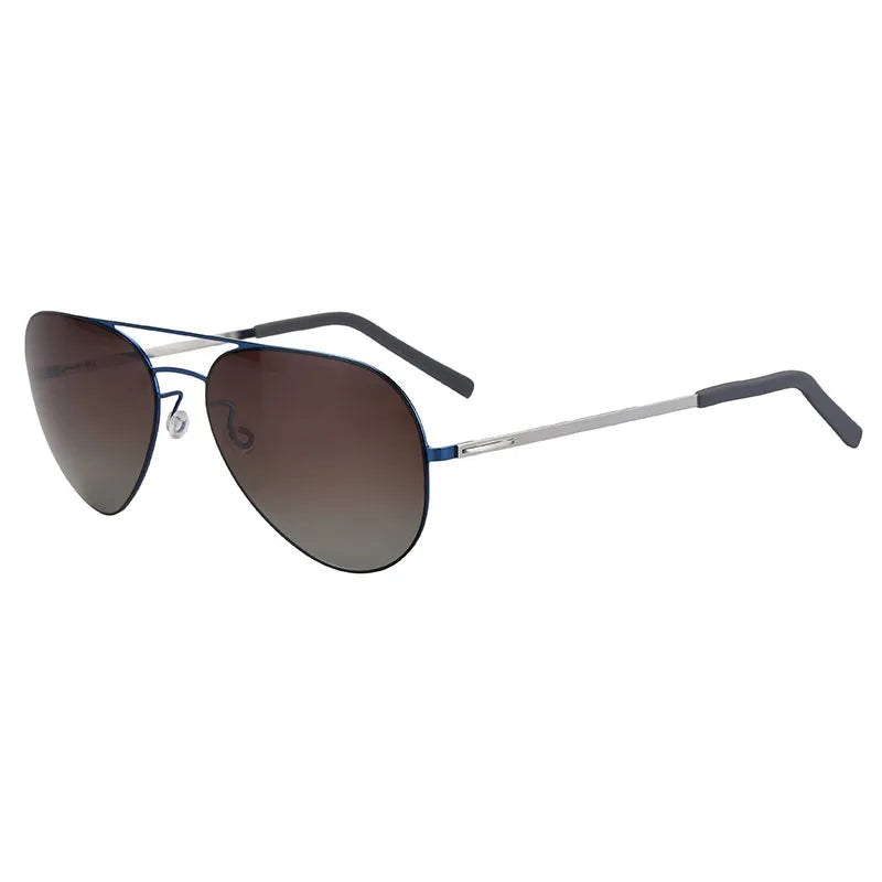 Fahion Pilot Sunglasses Men Women Polarized Sun Glasses Eyeglasses Fishing Driving Goggle Anti Glare Shade Double-beam Eyewear