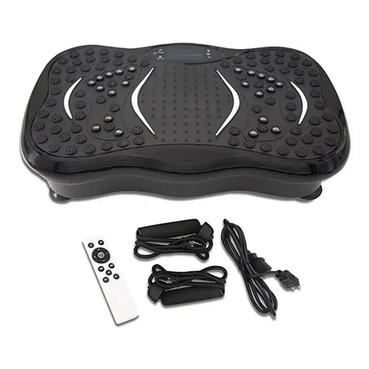 Vibration Plate Exercise Machine – Full Body Massage & Muscle Activation Platform with Waist Twister for Home Workout