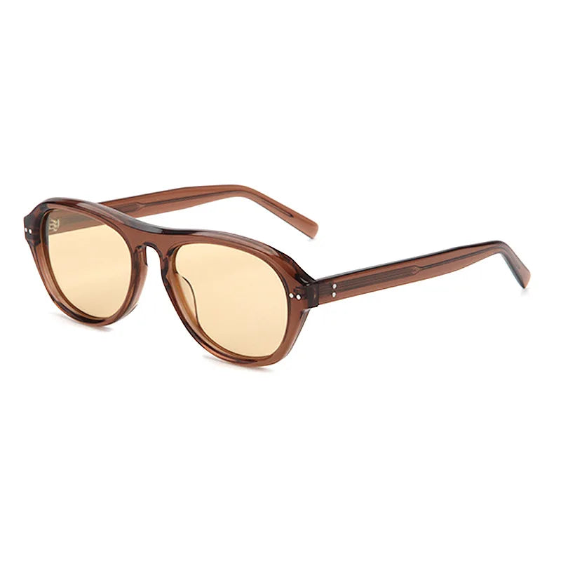 Large Frame Polarized Thick Acetate Sunglasses Man Fishing Trendy Glasses Men Classic UV400 Retro Eyewear Women Outdoor 146mm