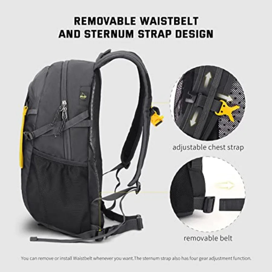 Small Hiking Backpack, 20L Lightweight Travel Backpacks Hiking Daypack for Women Men