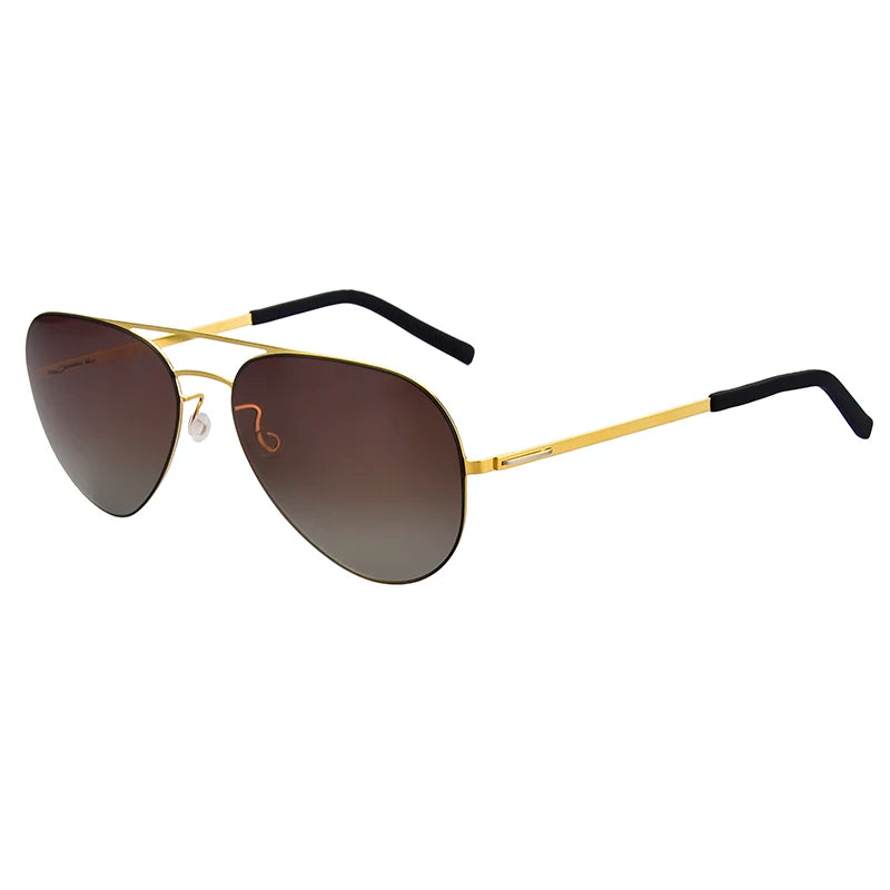 Fahion Pilot Sunglasses Men Women Polarized Sun Glasses Eyeglasses Fishing Driving Goggle Anti Glare Shade Double-beam Eyewear