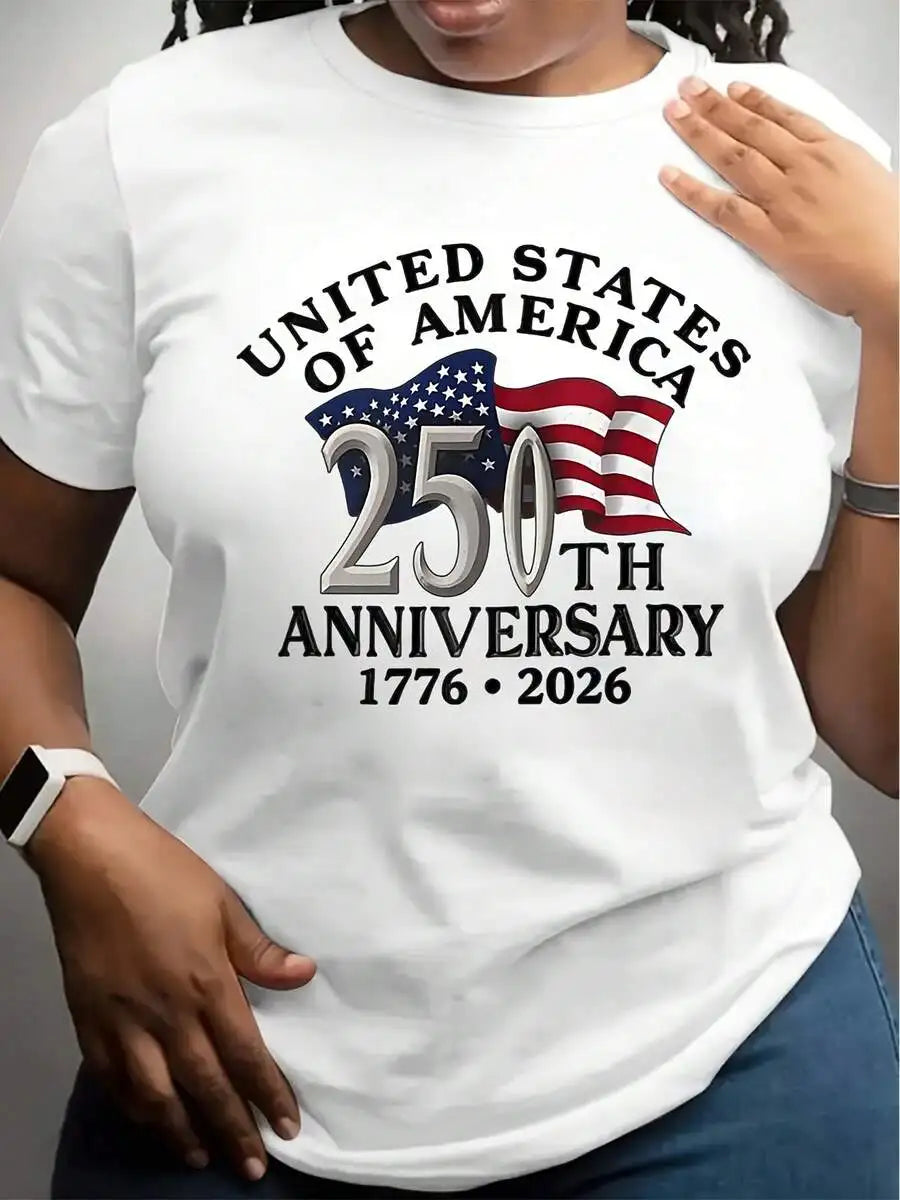 USA Patriotic Unisex Shirt With American Flag Graphic