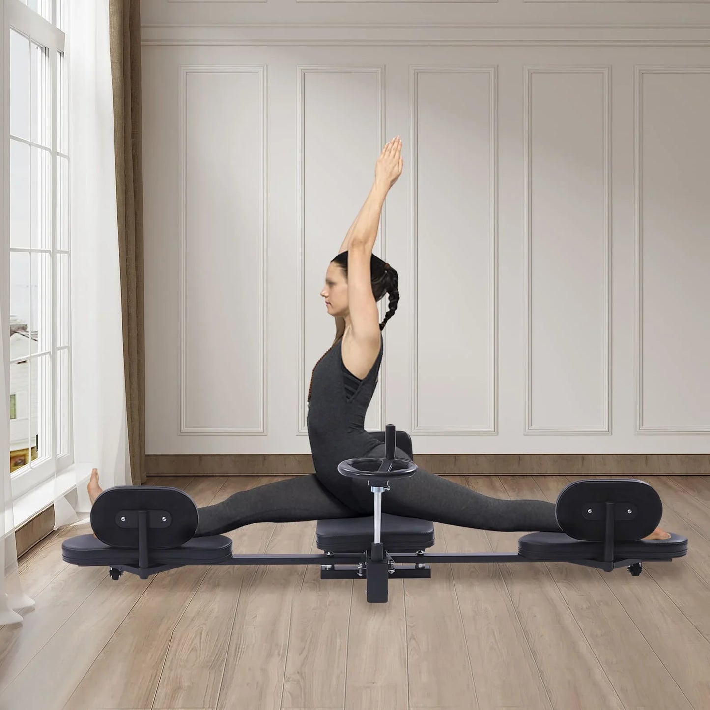 Bymaocar Horse Stretch Trainer Horizontal Cross Shape Leg Stretcher