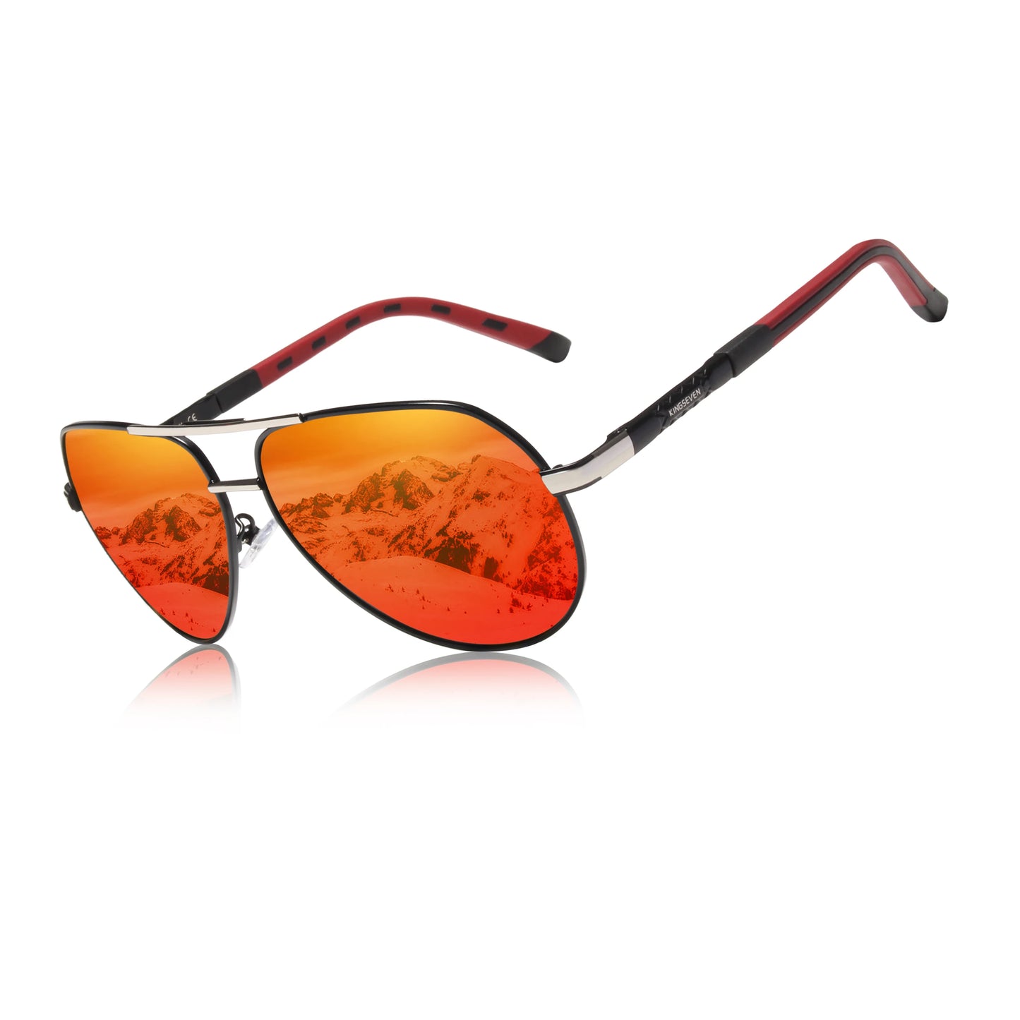 KINGSEVEN Brand Aluminum magnesium Polarized Men Sunglasses High Quality Male Sun Glasses Outdoor Eyewear UV400