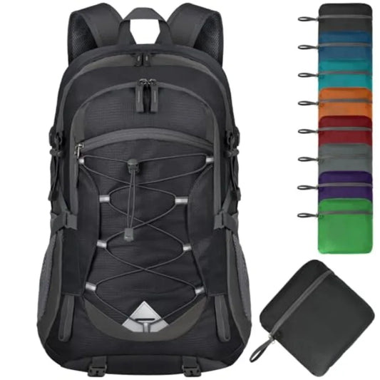 Hiking Backpack 40L Packable Lightweight Camping Backpack Men Women Waterproof Hiking Daypack Outdoor Travel Daypack
