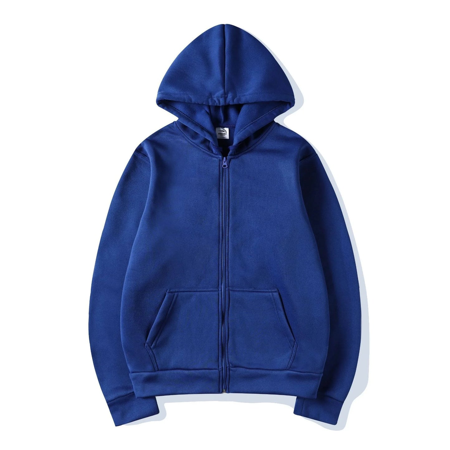 Zipper Hoodies Autumn Winter Men's New Long Sleeve Hooded Sweatshirt Fashion Casual Male Outfit Sportwear Loose Fit Clothes