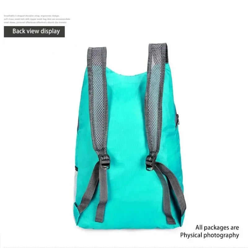 Ultralight Folding Bag Men Women Waterproof High-volume Portable Backpack  Travel Bags Outdoor Sports Daypack