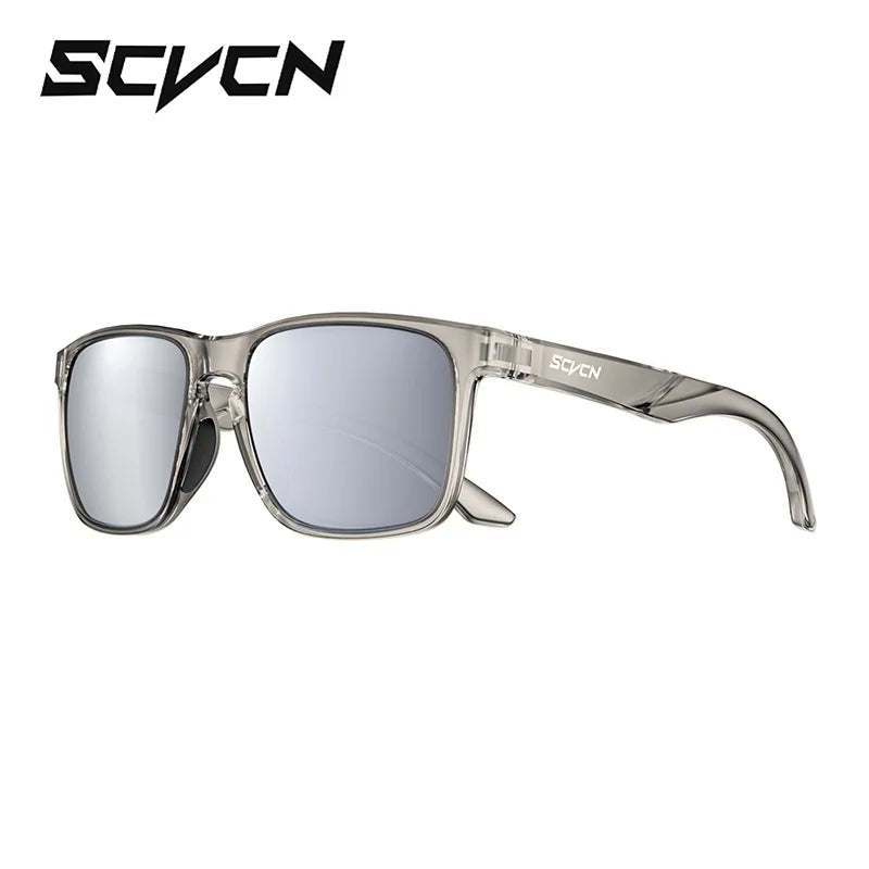SCVCN Polarized Outdoor Sunglasses Anti-UV Anti-Glare Cycling Driving Fishing Sports Eyewear Unisex