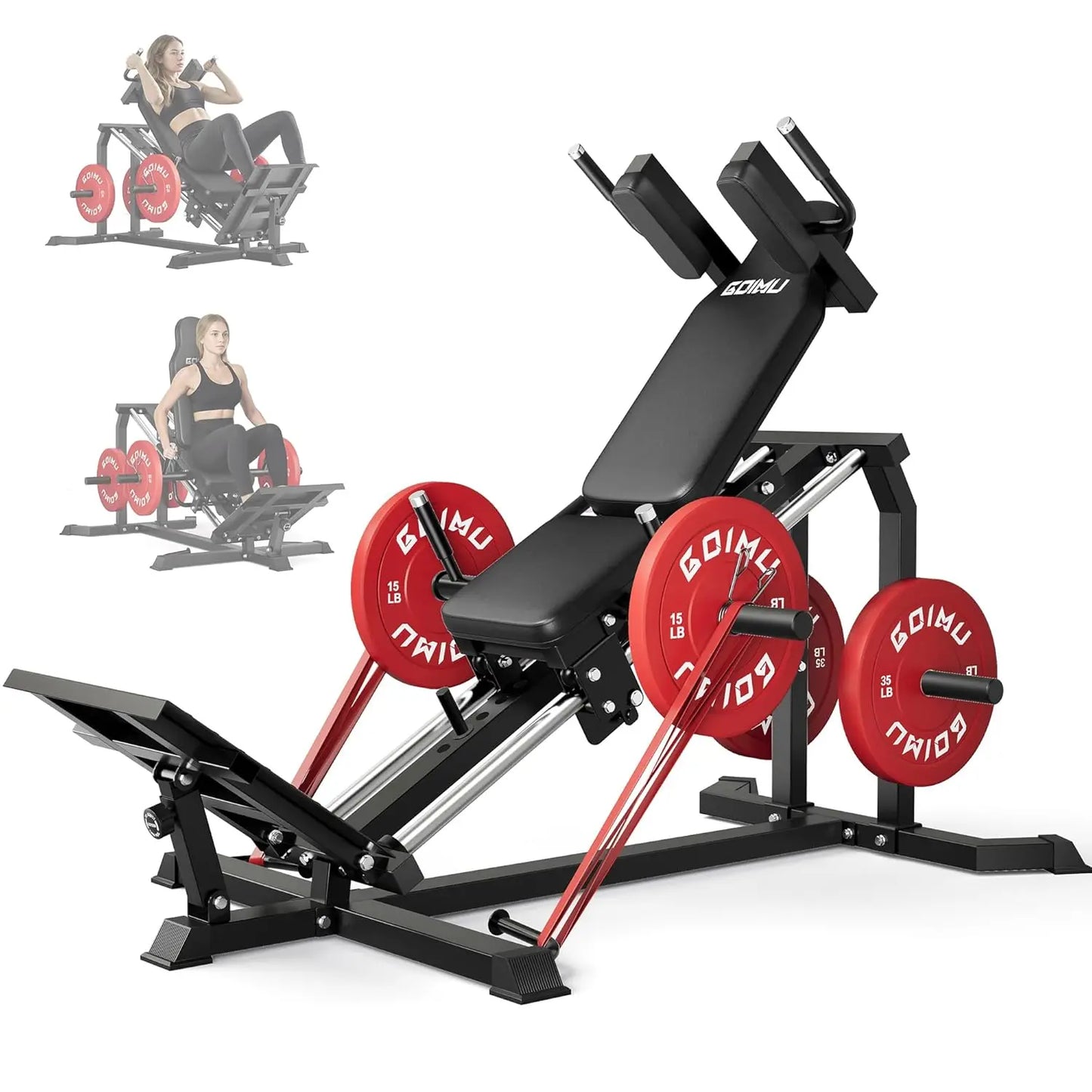 L5 Leg Press Hack Squat Machine With 30 Degree Angle
