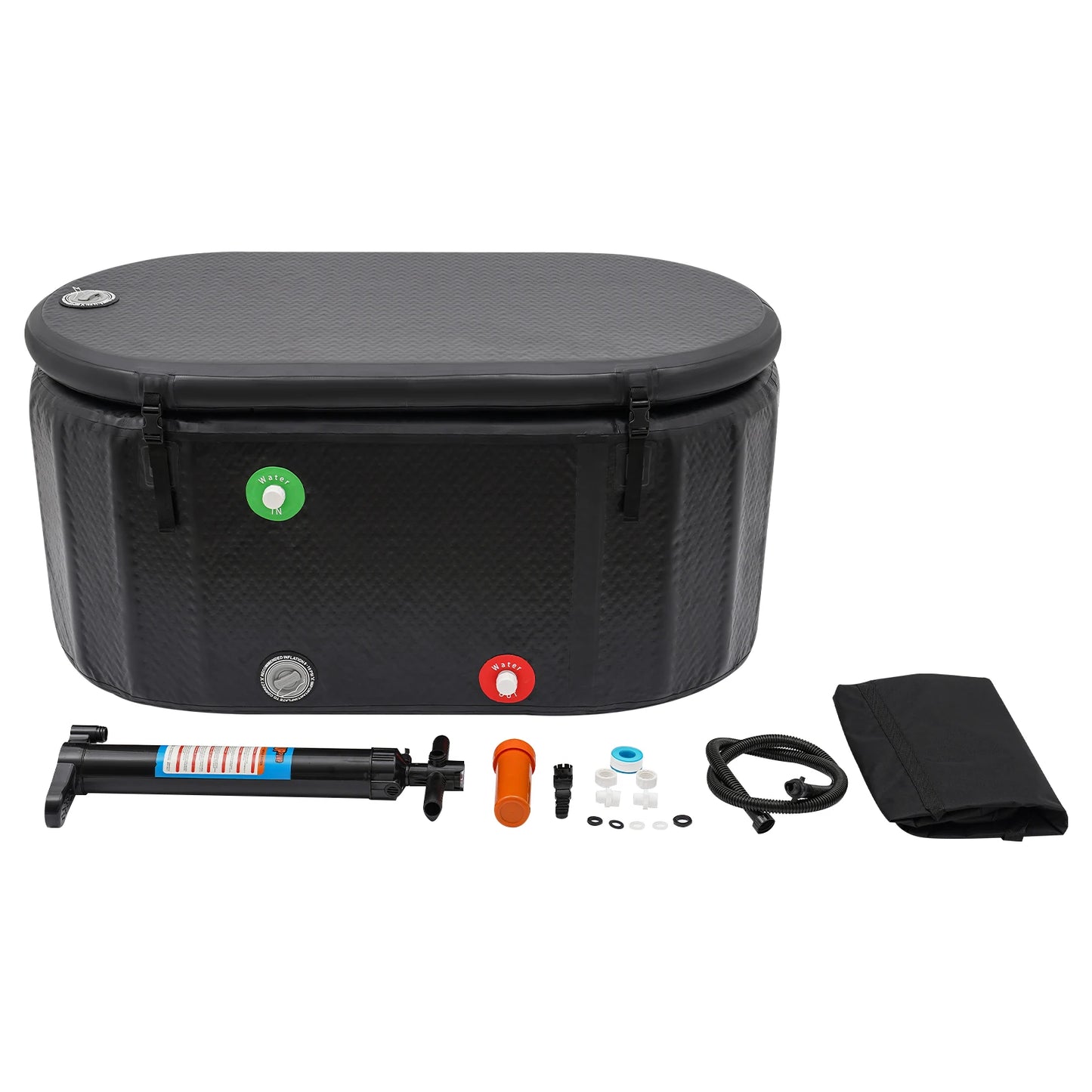 Ice Bath Tub for Athletes,97.74 Gal  Multiple Layered Portable Outdoor Cold Plunge Tub, Cold Plunge for Family,Gyms,Indoor