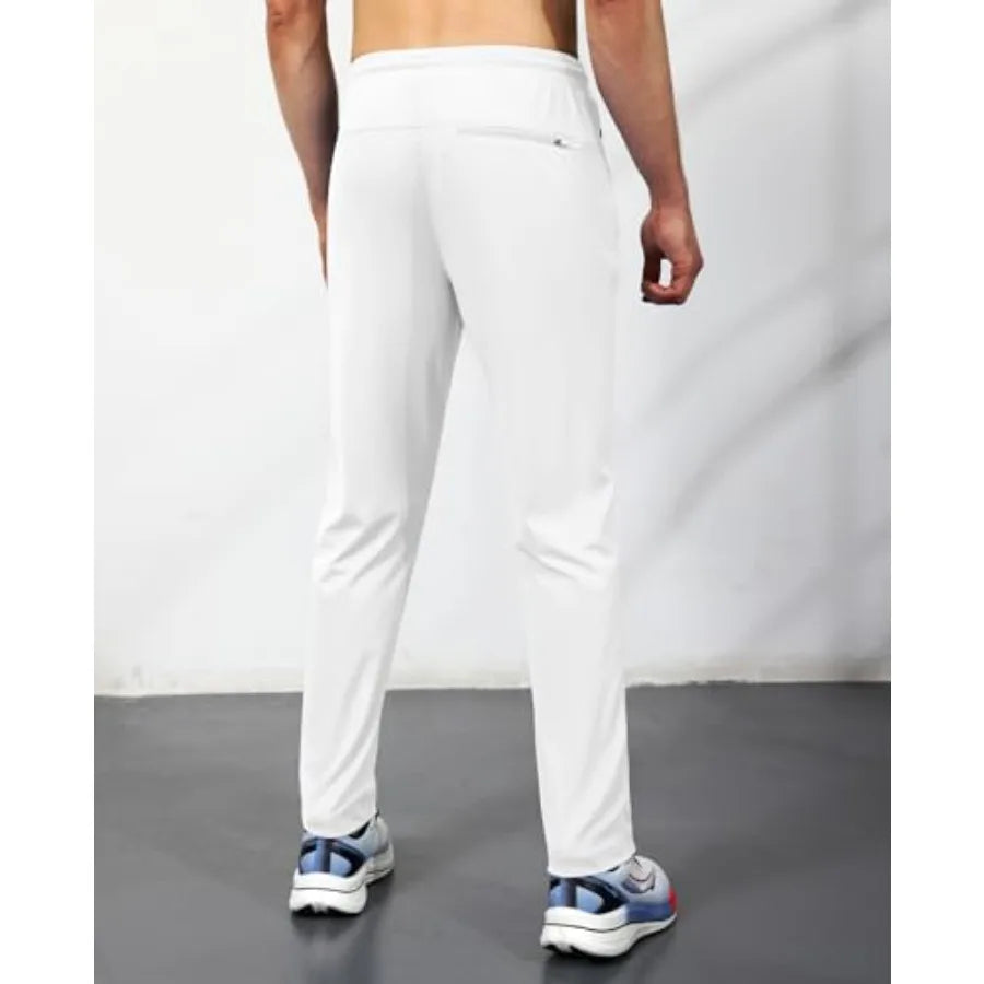 Womens Jogger Sweatpants With Zipper Pockets For Workout Gym