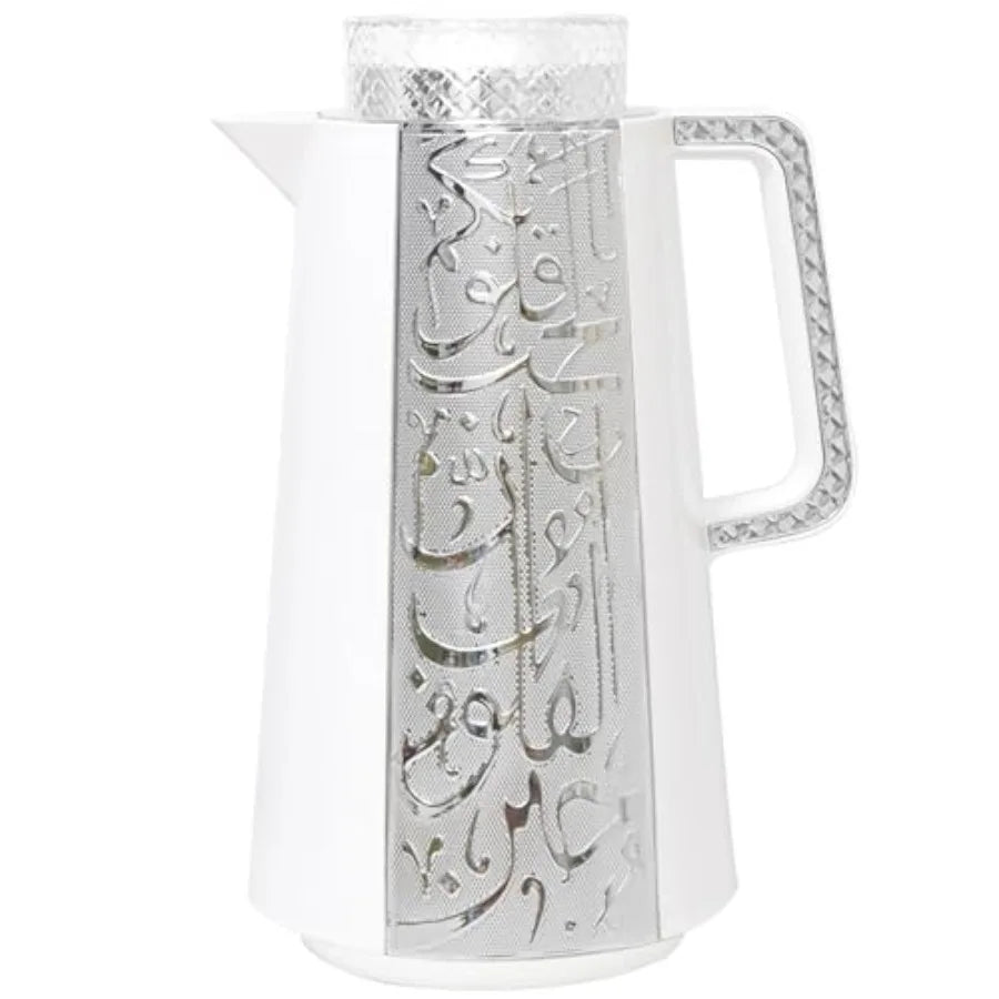 Arabic and Turkish Style Insulated Coffee Carafe33 oz Vacuum Thermal Bottle Flask Teapot Keeping Hot/Cold Tea Water and Coffee