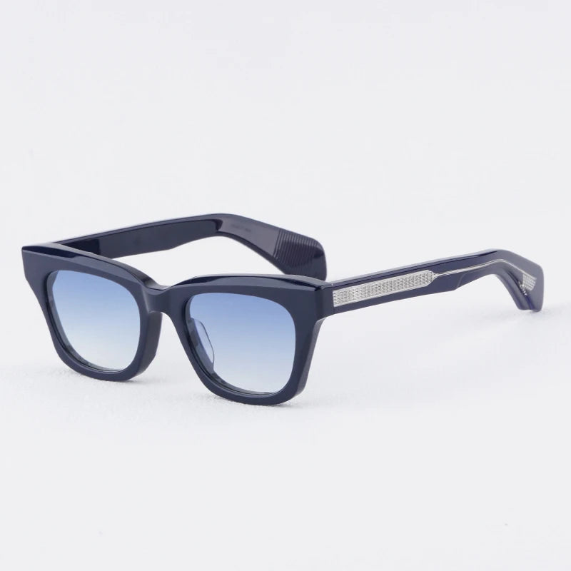 JMM DEALAN-EPOXY Limited Edition Square Women Sunglasses Vintage Craft  Eyeglasses Acetate High Quality Uv400 Glasses With Rivet