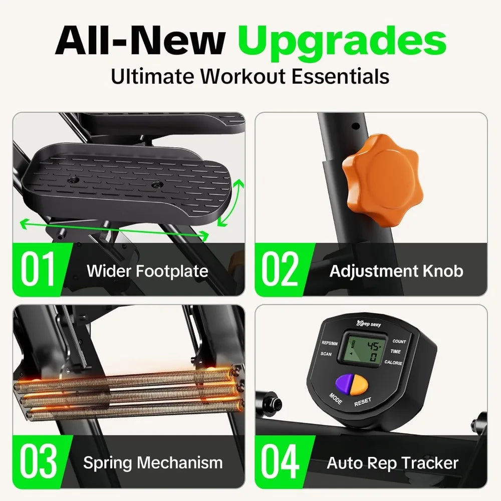 keep sexy Stair Stepper for Home Gym, 350 lbs Capacity Cardio Machine with Adjustable Height