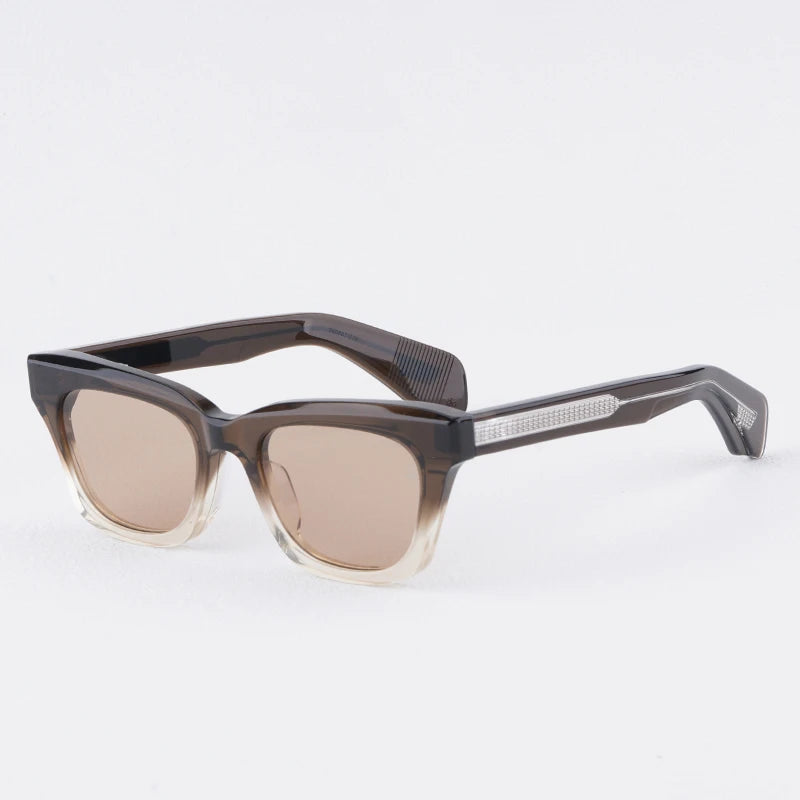 JMM DEALAN-EPOXY Limited Edition Square Women Sunglasses Vintage Craft  Eyeglasses Acetate High Quality Uv400 Glasses With Rivet