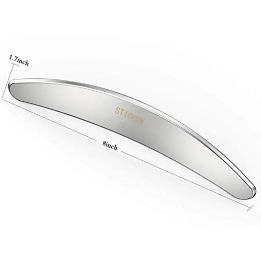 STICKON Stainless Steel Gua Sha Scraping Massage Tool IASTM Tools Great Soft Tissue Mobilization Tool Sickle Shape