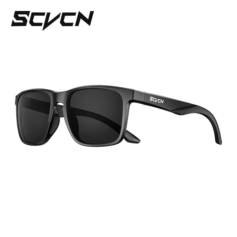 SCVCN Polarized Outdoor Sunglasses Anti-UV Anti-Glare Cycling Driving Fishing Sports Eyewear Unisex