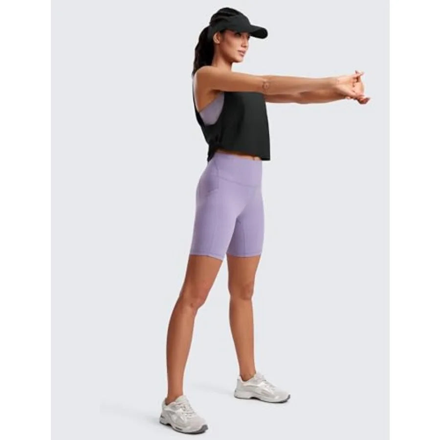 Women's Bamboo Fiber Armhole Tank for Workout and Yoga Sleeveless