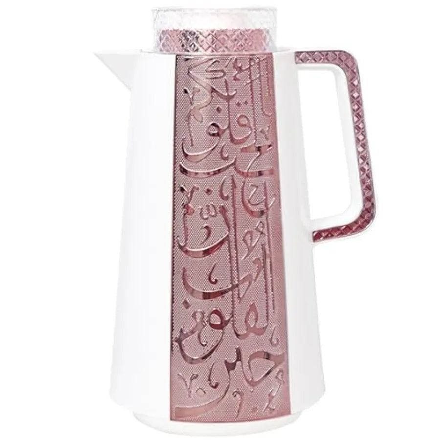Arabic and Turkish Style Insulated Coffee Carafe33 oz Vacuum Thermal Bottle Flask Teapot Keeping Hot/Cold Tea Water and Coffee