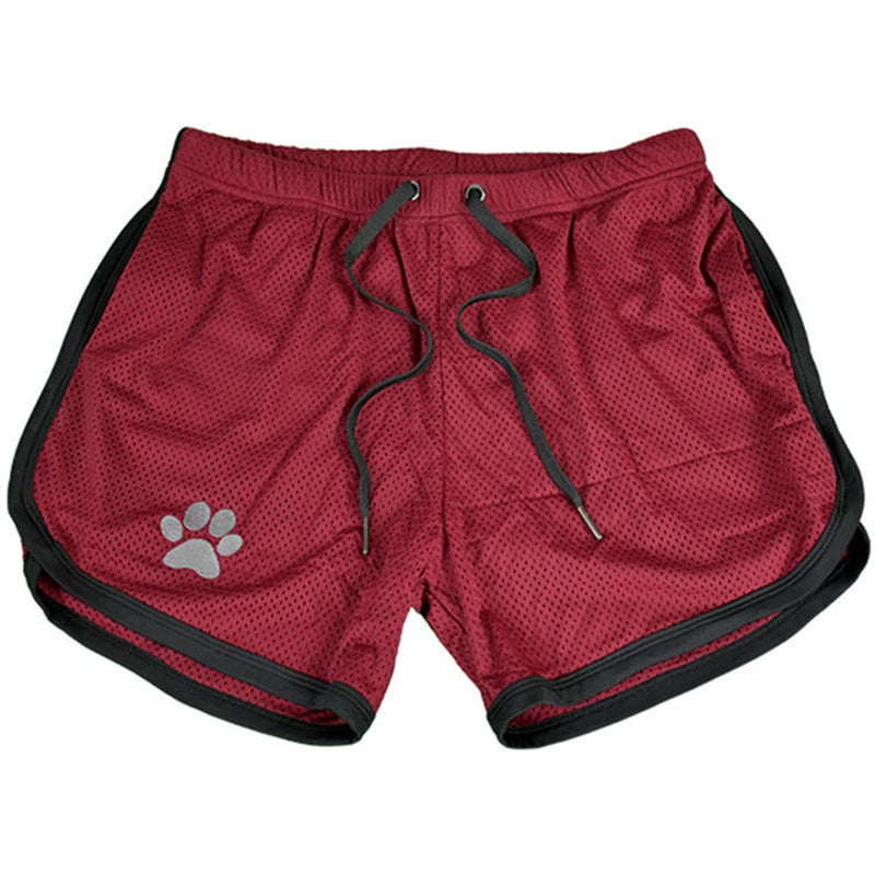 Unisex Breathable Mesh Gym Shorts Polyester For Running And Workout