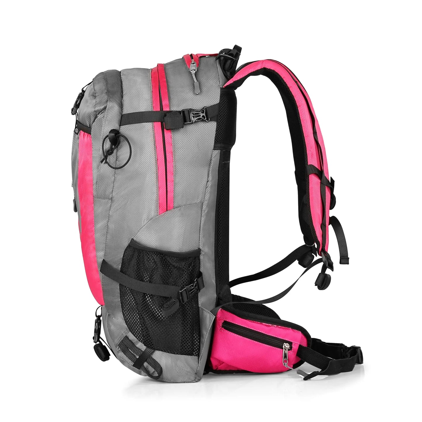 30L Internal Frame Hiking Backpack With Rain Cover Laptop Sleeve Hydration Compatible
