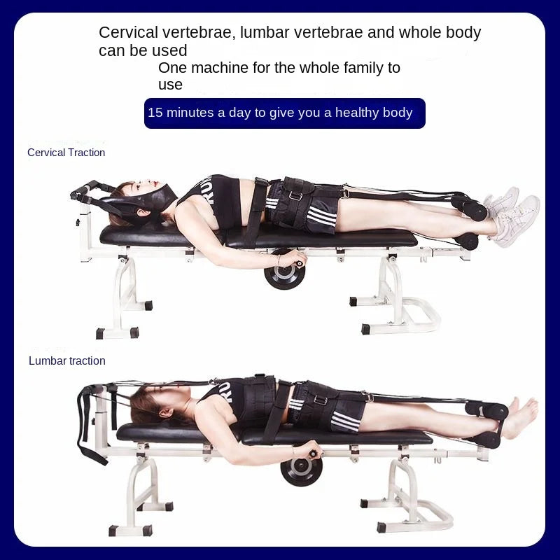 Multifunctional Supine Traction Board For Lumbar Spine Therapy