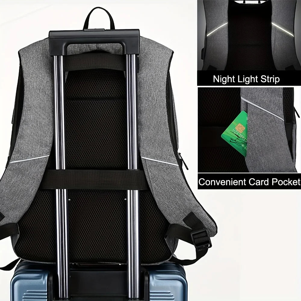Travel Laptop Backpack, Business Durable Laptop Backpack, Large Capacity College School Computer Bag, And Is Suitable For 15.6-inch Laptops, Gifts For Men & Women For Best Birthday Gifts