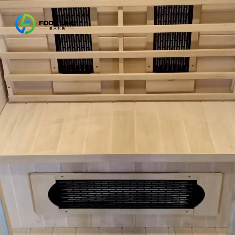 Customized 1‑2 Person Indoor Far Infrared Sauna Capsule with Red Light & Massage Function for Home Spa