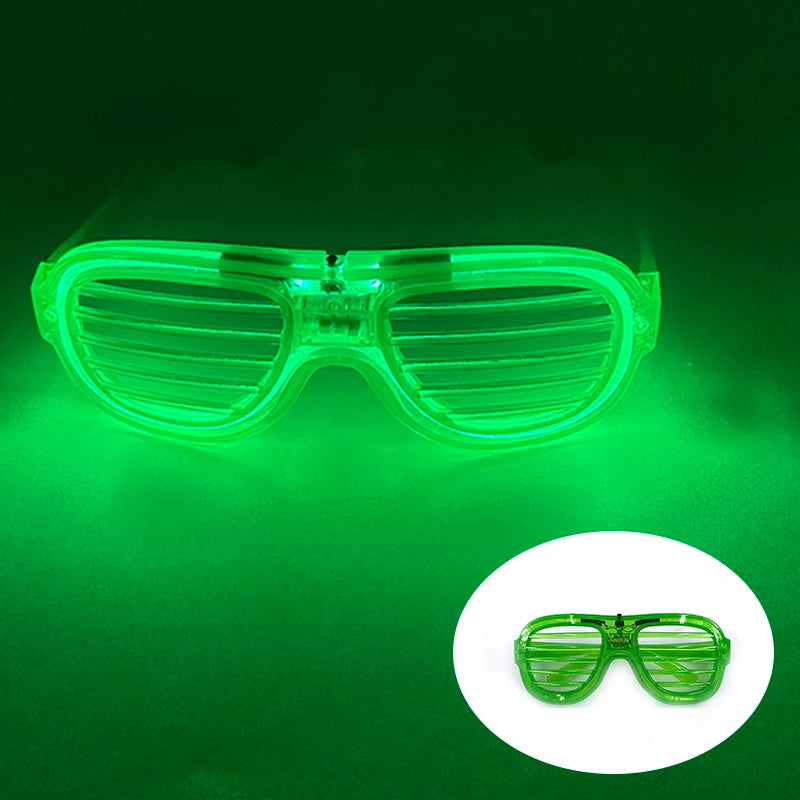 Glowing Just Married Glasses LED Heart Sunglasses Romantic Eyewear for Wedding Couple Lovers Bridal Party