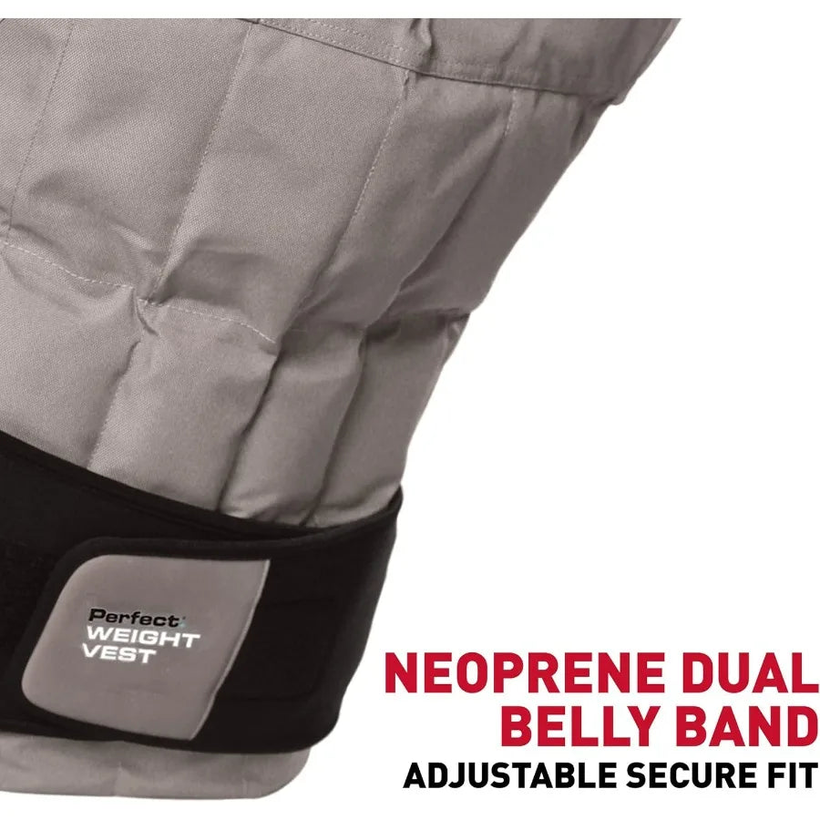 Adjustable Weight Vest for FullBody Strength Training and Cardio Workouts: Ideal for Home Gym Outdoor Fitness and Athletic Cond