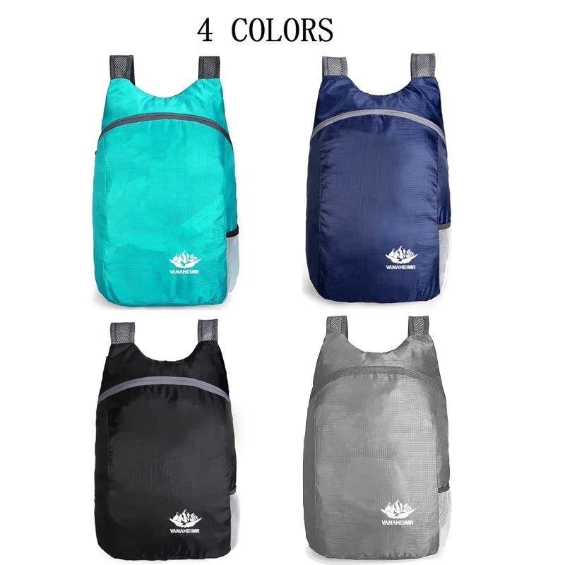 Ultralight Folding Bag Men Women Waterproof High-volume Portable Backpack  Travel Bags Outdoor Sports Daypack